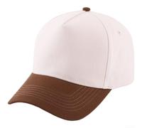KHIronHive Color Block Cotton Polyester Baseball Cap, Curved Brim Trucker Hat With Breathable Fabric, Unisex Summer Sun Protection Headwear -For Casual And Athletic Wear(#7 Coffee Color)