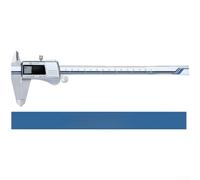 KHIronHive Digital Caliper Stainless Steel 0.01mm Accuracy Large LCD Screen 4Cr13 Material For Inside Outside Depth Step Measurement Industrial Test Tool Silver(0-200mm)