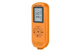 KHIronHive Digital Coating Thickness Gauge HW-300S, 0.05-2mm Range With LCD Backlight, Portable Paint Film Meter For Auto Metal Industry, 3 Measurement Modes, Black/Orange(Orange)