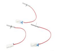 KHIronHive Dryer Thermistor Kit For LG & for KENMORE Dryers, Replacement Parts 6323EL2001B 6931EL3003D 6931EL3001E, Fixes No Heat Error Codes, White Plastic Sensor Assembly(3PCS)