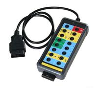 KHIronHive DY29 OBDII Protocol Tester, Car Diagnostic Tool With LED Status Indicators, 16-Pin Interface Simulator For Vehicle Power System, Ground And Signal Line Analysis, For Standard OBD2 Models
