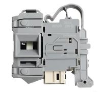 KHIronHive Electromagnetic Door Lock For Haier Drum Washing Machine DK042614, Screw-Free Installation With Delay-Free For RESPONSE, Grey Plastic Switch Part No Tools Required