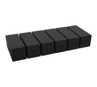 KHIronHive EVA Headboard Bumpers Wall Protectors, 23PCS Furniture Anti Shock Noise Reduction Pads With Dual Thickness 3Mm And 20Mm For Sofas Chairs Table Corners, Black