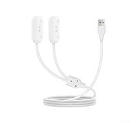 KHIronHive Fast Charging USB Cable For Tractive GPS Trackers - 1M- Black Cord For Adventure XL, For Green XL Devices, ABS Material For Reliable Power(White)