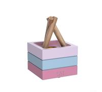 KHIronHive Flame Effect Humidifier 7 Color LED Lights 280Ml USB Cool Mist Diffuser Whisper Quiet Touch Control Auto Shut-Off Adjustable Timer Cozy Ambience (Colorful)