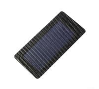 KHIronHive Flexible Amorphous Silicon Solar Panel 0.3W 2V Bendable Thin Film Cell Wide Temp Range For DIY Projects Small Electronic Devices Adaptable Current 220MA Short Circuit 12X6cm