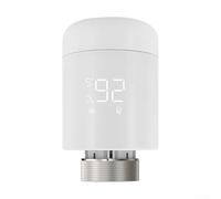 KHIronHive For ZIGBEE Smart Radiator Thermostat Valve, Programmable 7-Day Schedule TRV With Window Open Detection, Frost Protection For M30x1.5mm Heaters, Works With For ALEXA Via For GATEWAY Hub