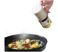 KHIronHive Glass Oil Spray Bottle 250Ml, Wide-Angle Atomizing Mist Sprayer With Leak-Proof Pressurized Nozzle, Food-Safe Glass Kitchen Oil Dispenser For Cooking, Baking, Air Fryer And Salad(White)