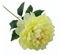 KHIronHive Large Artificial Peony Flower 75Cm Tall Simulated Fake Bloom For Home Decor Wedding Party Office Centerpiece Arrangement Plastic Stem Realistic Look(green)