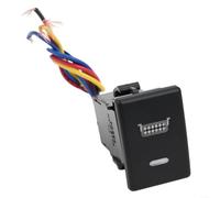 KHIronHive LED Instrument Panel Control Switch Button For Isuzu For D-Max For MU-X & For Holden For Colorado 2012-2020, 12V DC 3A ABS+PVC With Amber Red LED(LED Light Bar)