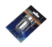 KHIronHive LED Water Faucet Light With 7 Colour Changing Effect, ABS Chrome Case, Fits Most Kitchen And Bathroom Sink Taps, Activated By Water Pressure For Decorative Flow