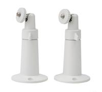 KHIronHive Metal Mount for Ring Up Cam Wired Battery HD Security Cameras with Adjustable 360 Degree Swivel and 90 Degree Tilt, Includes Screws for Wall, Tree, or Ceiling Mounting (white)