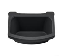 KHIronHive Rear Center Console Floor Storage Box For Tesla Model Y Juniper 2025, TPE Material Hidden Trash Bin Organizer For Back Seat, Waterproof Car Interior Accessory
