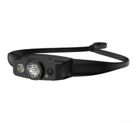 KHIronHive Rechargeable LED Headlamp With Motion Sensor Seven Lighting Modes COB White Warm P8 Side Light IPX5 Waterproof Hands-Free Operation Adjustable Silicone Band