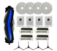 KHIronHive Replacement Accessory Kit For ECOVACS/For DEEBOT/For MINI Robot Vacuum Cleaner, Includes Main Roller Brush/Side Brushes/Mop Cloths/Dust Bags And Filters For Home Cleaning
