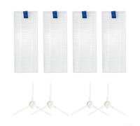 KHIronHive Replacement Parts Kit For Tefal For X-PLORER 20 40 50 Series Robot Vacuum, Includes Side Brushes, Filters And Mop Pads For Smart Force Essential For AQUA Models(A)