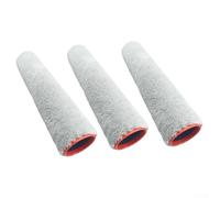 KHIronHive Roller Brush Handle Replacement Compatible with ULTRA and for dreame T40 T50 Wet Dry Vacuum Cleaner for Hardwood for tile Laminate Marble Floors Made from Microfiber Easy to Install(3pcs)