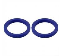 KHIronHive Silicone Group Head Gasket Seal Ring For Linea For MINI GS3 Classic FB70 FB80 GB5 PB For STRADA Coffee Machine Parts, 77Mm X 55Mm X 8.2mm, Blue, Replacement(2pcs)