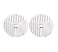 KHIronHive Silicone Lids For Bowls And Pots, Multi-Use Splatter Cover And Hot Pads Trivet Mats, Heat Resistant Food Storage Mats For Kitchen, Dishwasher Safe, 3 Sizes Included(small)