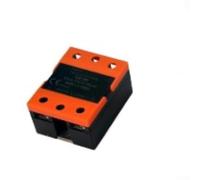KHIronHive Single Phase Solid State Relay GSR1 10-100A DC Control AC Load for ZERO Cross Switching Flame Retardant Housing for Industrial Motor Automation Heating Systems Black Orange(GSR1-1-100DA)