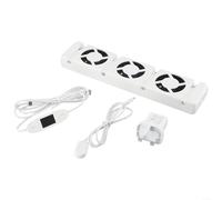 KHIronHive Smart Radiator Booster Fan Heater With Thermostat And Temperature Sensor, Energy Saving Warm Air Circulator Compatible With 50-120cm Radiators, Quiet Operation(Mono/set)