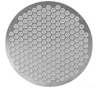 KHIronHive Stainless Steel Puck Screen For Espresso Machine 0.7mm Thick Coffee Filter Basket Insert Rust Resistant Distribution Tool Uniform Extraction(53mm)