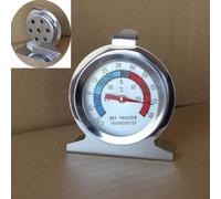 KHIronHive Stainless Steel Refrigerator Thermometer With High Accuracy, No Battery Needed For Cooling Units, Wide Range -20°C To 20°C, Metal Construction For Kitchen