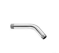 KHIronHive Stainless Steel Shower Head Extension Arm With Straight And Angled Options, Polished Plating Finish, G1/2" Connection For Handheld Or Rainfall Showers In Bathroom(15cm)