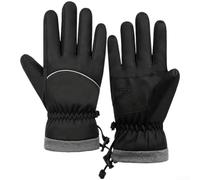 KHIronHive Thermal Bike Gloves for Men Compatible Thermal Bike Gloves for | High-density shell blocks wind, repels water, keeps hands warm in autumn and winter rides