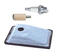 KHIronHive Tune Up Kit For Homelite For Super XL SXL XL12 Chainsaw With Fuel Filter Spark Air Filter 63589A A69923 Replacement Maintenance Set Easy DIY Installation 3 Piece Chainsaw Performance