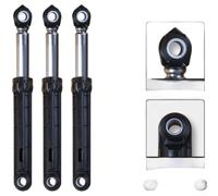 KHIronHive Washing Machine Shock Absorber For Midea Little For Swan Drum TG70 TG80 TG90 Models 80N Damping Force Anti Vibration Balance Rod Black Molecular Rubber 12Mm Hole Quick