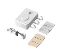 KHIronHive Wireless Door Entry Chime With Voice Reminder And Loud Alarm, Smart Sensor For Shop Supermarket Entrance, Anti-Theft Intrusion System, Magnetic Or Suspended Install, 20 Preset Greetings