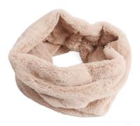 KHIronHive Women's Faux Loop Scarf Soft Plush Neck Warmer Women's Faux Loop | Faux texture, mimics rabbit feel, plush soft surface, luxurious touch, winter essential