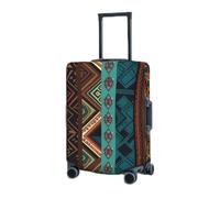 KHiry Luggage Cover for Travel Elastic Suitcase Cover Southwest Native Art Patterns Luggage Covers Luggages Protector for Adult Anti-Scratch Luggages Decorative Cover for Travel, Black, XL