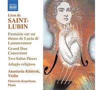 Khitruk:Kopelman - Saint-Lubin: Works for Violin 1