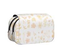 Khkbnb Strange flower patterns Big Capacity Pencil Case,Pencil Pouch, Stationery Organizer, Cosmetic Bag,Office Supplies