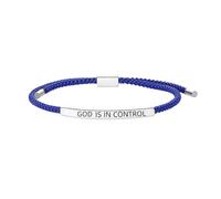KHKINDPRO God Is In Control Bracelet，God Is First Im Second Bracelets Tube Motivational Bracelet Adjustable Inspirational Bible Verses Braided Christmas Jewelry Gifts, Adjustable, Stainless Steel, no