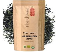 Khla - Organic Jasmine Tea 250g - Loose Leaf Green Tea - Floral & Aromatic - Rich in Antioxidants - Sleep, Digestion - Asian Tea - Origin China - Herbal Tea & Infusion - Iced or Hot