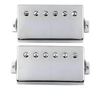 KHLESBY LP 57 Classic & classic 57+ Alnico 2 Bridge+Neck Guitar Humbucker PAF Pickups Braided Wire Nickel For Les Paul style Guitar