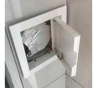 KHLMSRXJ Click Open Access Door Gate, Recessed Ceiling/Wall Hole Cover Inspection Door Plate for Bathroom, Loft, Vent Plumbing Access Panel, Customize Size(30x60cm/11.8x23.6in)
