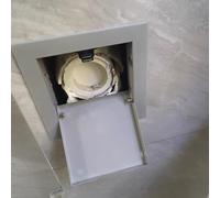 KHLMSRXJ Gray Wall Tile Access Panel Magnetic Door, Small Hatch Inspection Cover, Bathroom Kitchen Loft Vent Opening Plate for Electrical Plumbing(20.3x35.5cm/8x14in)