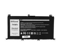KHlove 357F9 Laptop Battery for Dell Inspiron15 7566 7567 7557 7559 I7559 5576 5577 7000 Dump INS15PD-1548B 1548R 1748B 1748R 2548R 2548B 2748R Gaming Series 0GFJ6 71JF4 P57F P57F003 P65F P65F001