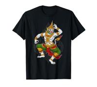 Khmer Hanuman Warrior Art Cambodian Myth Style T-Shirt