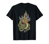Khmer Naga Serpent Art Cambodia Myth Snake T-Shirt