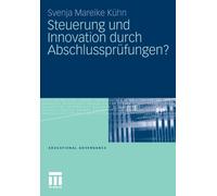 Khn - Steuerung und Innovation durch Abschlussprfungen - New paperb - X555z