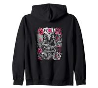 Khnum Egyptian Ram God Ancient Pottery Myth Zip Hoodie