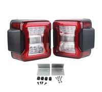 KHOFVSXWD Car Tail Lights Compatible With Jeep For Wrangler JK 2007 2008 2009 2010 2011 2012 2013 2014 2015 2016 2017 2Pcs Taillights Lamps Running Reversing Light(Red)