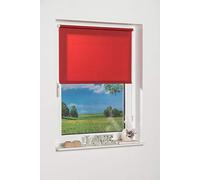 Khome Side Pull Roller Blind, Polyester, red, B50 x H150 cm