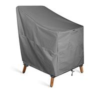 KHOMO GEAR - Patio Outdoor Furniture Chair Cover - Premium Heavy Duty - Grey