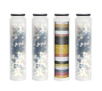 Khotilong Water Replacement Filter for Shower Head,Compatible with MakeFit S6526 Handheld Shower Head Cartridge,for Hard Water Remove Chlorine and Harmful Substances.（4 Pack）